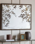 Japanese Garden Mirror Framed Art