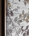 Japanese Garden Mirror Framed Art