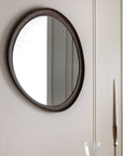 Copenhagen Pebble Mirror Walnut