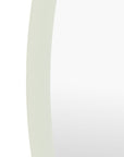 Gallery Direct Bistro Round Mirror Porcelain