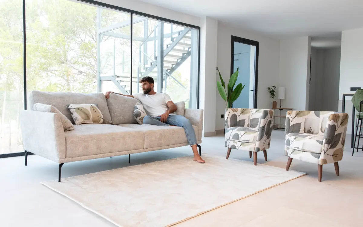 Fama Luxor Fabric Sofa 107cm