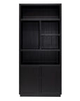 Richmond Interiors Oakura Bookcase with 2 Doors – Left