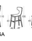 Fama Helga Stool and Chair
