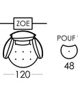 Zoe - Arianne Love Armchair