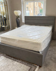 Apollo Grey King Size Ottoman Bed Set (5ft 1000 Spring Mattress Included) - Ex Display