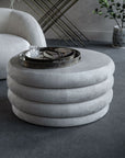 Casa Storage Ottoman Cream