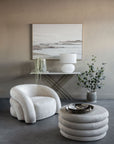 Casa Storage Ottoman Cream