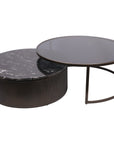 Belvedere Black Set of 2 Nesting Coffee Table