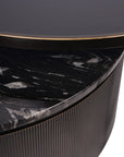 Belvedere Black Set of 2 Nesting Coffee Table