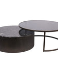 Belvedere Black Set of 2 Nesting Coffee Table