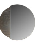 Belvedere Black Wall Mirror 90cm