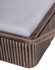 Belvedere Aged Gold Multi Tier Stand Large