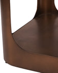 Thorpe Metal and Glass Console Table