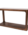 Thorpe Metal and Glass Console Table