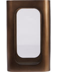 Thorpe Metal and Glass Hurricane Small 28cm