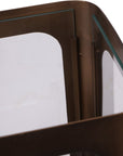 Thorpe Metal and Glass Hurricane Large 78cm