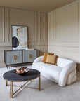 Casa Two Seater Sofa Cream