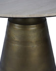 Clifton Light Travertine Round Dining Table 120cm