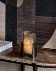Belvedere Black Ribbed Hurricane Small