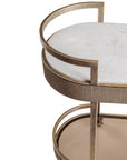 Belvedere Aged Gold Drinks Trolley