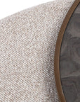 Driftwood Ripple Coffee Table & Nesting Pouffe