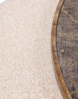 Atlas Coffee Table & Knotted Pouffe