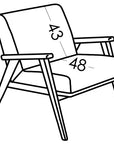 Fama Ariel Armchair
