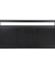 Richmond Interiors Oakura Black Sideboard - 3 Doors