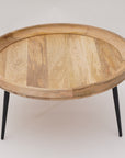 Taylor Creative Living Occasional Round Coffee Table (Large)