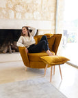 Fama Volta Swivel Armchair