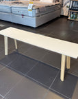 White Bench Ex Display - 1 Only