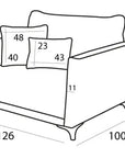 Fama Dali Armchair Bed