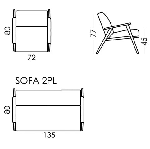 Fama Ariel Armchair
