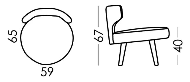 Fama Zipo Armchair