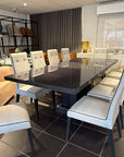 ALF Italia Montecarlo Dining Table & 10 Chairs - Ex Display