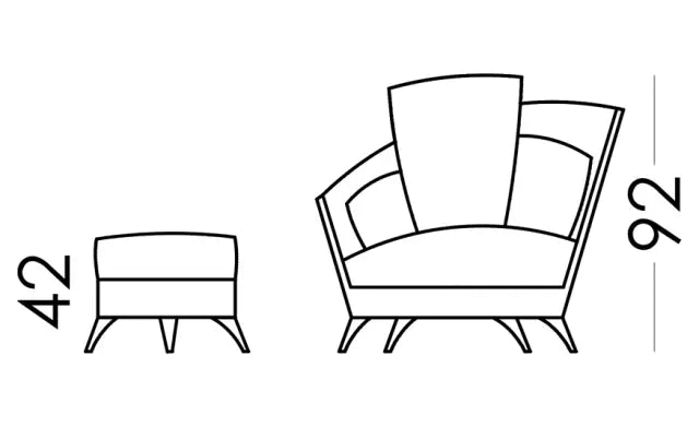 Fama Roxane Armchair