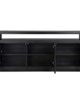 Richmond Interiors Oakura Black Sideboard - 3 Doors