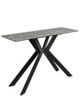 Torelli Azzaro Matte Grey Ceramic Console Table