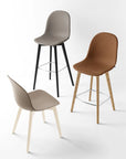 Calligaris Connubia Academy Barstool ( CB1672 ) Beech legs