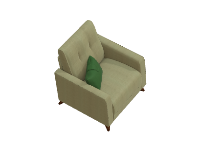 Fama Bari Fabric Sofa