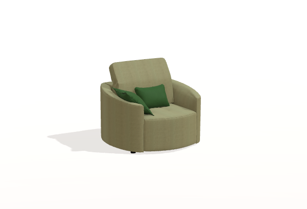 Fama Paradis Moon Armchair Bed
