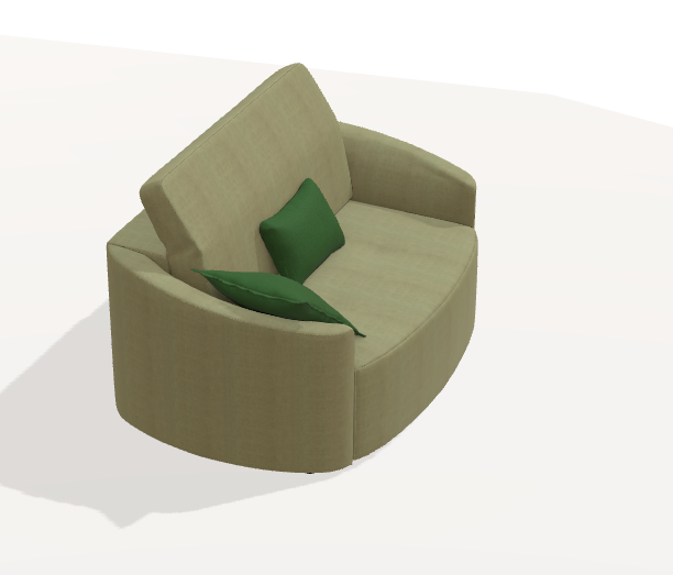 Fama Paradis Moon Armchair Bed