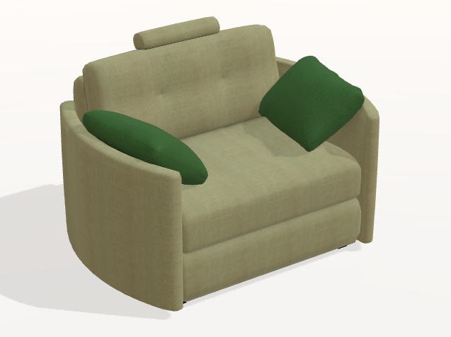Fama Bolero Leather Sofa Bed
