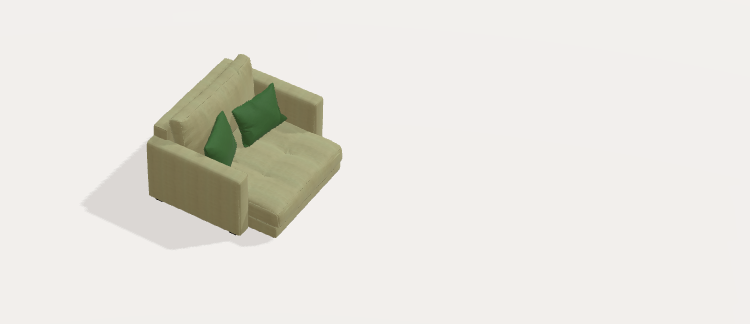 Fama Calessi Fabric Corner Sofa