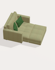 Fama Calessi Fabric Corner Sofa