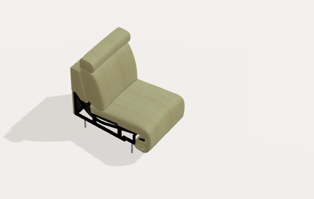 Fama Atlanta Fabric Sofa