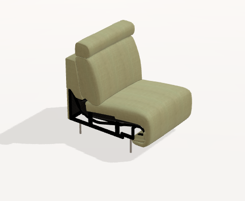 Fama Atlanta Fabric Sofa