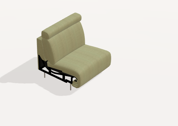 Fama Atlanta Fabric Sofa