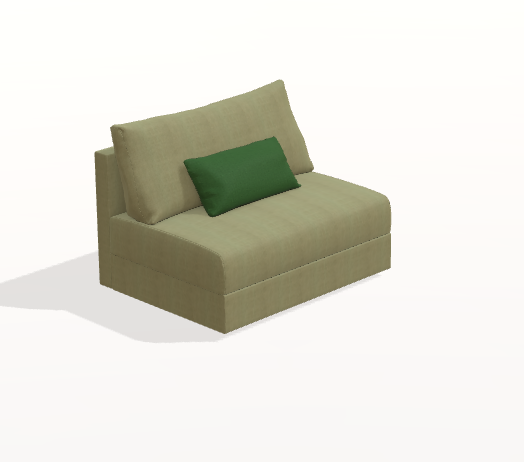 Fama Fedra Sofa and Corner Unit 105 cm