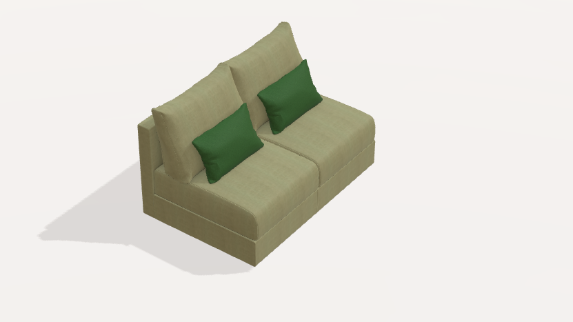 Fama Hector Fabric Sofa ( 105 )